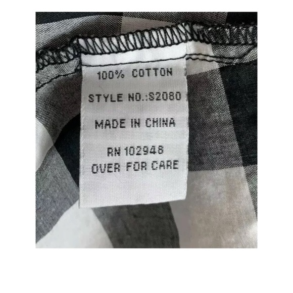 Anthropologie Tulle Tank Top Blouse Plaid Large - Picture 6 of 6